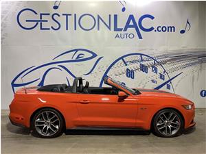 2015 Ford Mustang GT PREMIUM MANUEL CONVERTIBLE 5.0L SEULEMENT 36000